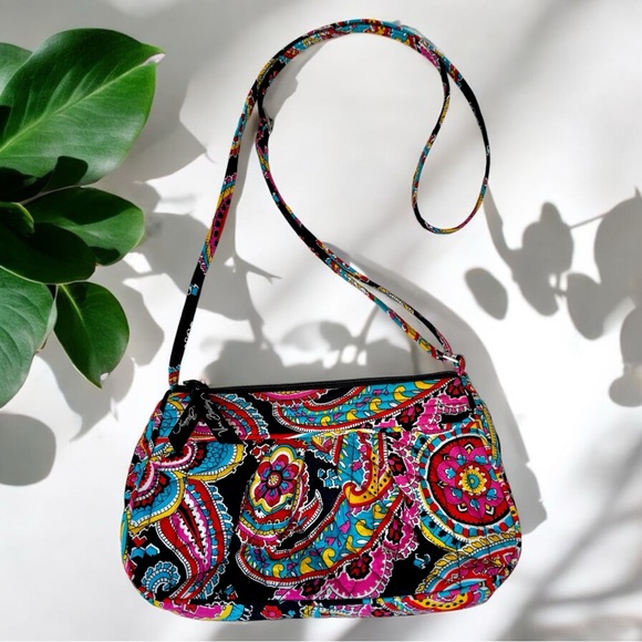 Vera Bradley Handbags - Vera Bradley Parisian Paisley Frannie Mini Crossbody Purse